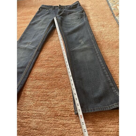 Carbon Boot  Men’s Relaxed Straight Leg Blue Denim Jeans Size 30x32 - Picture 8 of 9